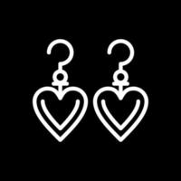 Earrings Vector Icon Design