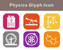 Physics Vector Icon Set