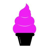 ice cream icon illustration vector