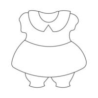 baby clothes icon illustration vector