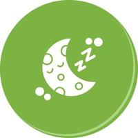 icono de vector de dormir