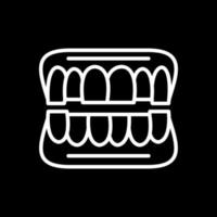 Denture Vector Icon Design