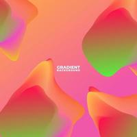 Vector colorful abstract gradient background for banner, poster, and flyer Free Vector