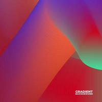 Vector colorful abstract gradient background for banner, poster, and flyer Free Vector