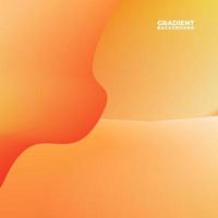 Orange colorful abstract gradient background for banner, poster, and flyer Free Vector