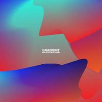 Vector colorful abstract gradient background for banner, poster, and flyer Free Vector