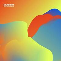 Vector colorful abstract gradient background for banner, poster, and flyer Free Vector
