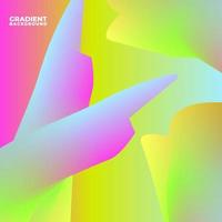 Vector colorful abstract gradient background for banner, poster, and flyer Free Vector