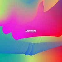 Vector colorful abstract gradient background for banner, poster, and flyer Free Vector