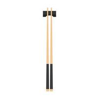 Chopsticks vector. chopsticks white background. wallpaper. free space for text. copy space. vector
