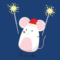 Rat character design. wallpaper. free space for text. copy space. vector