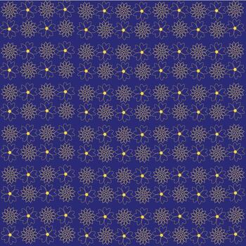 flower pattern background vector