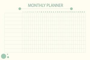 Habit tracker planner for adults vector