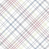 Plaids seamless pattern is a patterned cloth consisting of criss crossed, horizontal and vertical bands in multiple colours.Seamless tartan for  scarf,pyjamas,blanket,duvet,kilt large shawl. vector