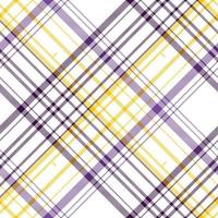 Tartan pattern plaid seamless is a patterned cloth consisting of criss crossed, horizontal and vertical bands in multiple colours.Seamless tartan for  scarf,pyjamas,blanket,duvet,kilt large shawl. vector