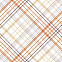 Tartan seamless pattern is a patterned cloth consisting of criss crossed, horizontal and vertical bands in multiple colours.Seamless tartan for  scarf,pyjamas,blanket,duvet,kilt large shawl. vector