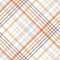 Tartan seamless pattern is a patterned cloth consisting of criss crossed, horizontal and vertical bands in multiple colours.Seamless tartan for  scarf,pyjamas,blanket,duvet,kilt large shawl. vector