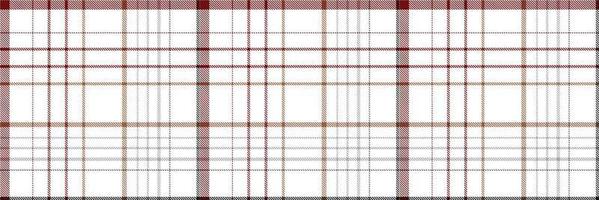 Check Plaid pattern is a patterned cloth consisting of criss crossed, horizontal and vertical bands in multiple colours.Seamless tartan for  scarf,pyjamas,blanket,duvet,kilt large shawl. vector