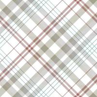 Plaid seamless pattern is a patterned cloth consisting of criss crossed, horizontal and vertical bands in multiple colours.Seamless tartan for  scarf,pyjamas,blanket,duvet,kilt large shawl. vector