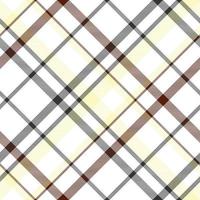 Plaid pattern  seamless is a patterned cloth consisting of criss crossed, horizontal and vertical bands in multiple colours.Seamless tartan for  scarf,pyjamas,blanket,duvet,kilt large shawl. vector