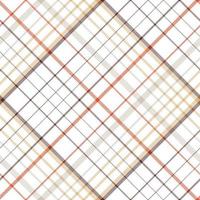 Check Plaids pattern seamless is a patterned cloth consisting of criss crossed, horizontal and vertical bands in multiple colours.Seamless tartan for  scarf,pyjamas,blanket,duvet,kilt large shawl. vector
