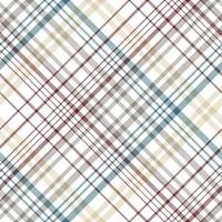 Tartan pattern seamless is a patterned cloth consisting of criss crossed, horizontal and vertical bands in multiple colours.Seamless tartan for  scarf,pyjamas,blanket,duvet,kilt large shawl. vector