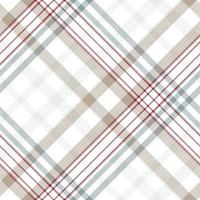 Scottish tartan seamless pattern is a patterned cloth consisting of criss crossed, horizontal and vertical bands in multiple colours.Seamless tartan for  scarf,pyjamas,blanket,duvet,kilt large shawl. vector