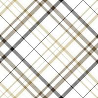 Scottish tartan pattern is a patterned cloth consisting of criss crossed, horizontal and vertical bands in multiple colours.Seamless tartan for  scarf,pyjamas,blanket,duvet,kilt large shawl. vector