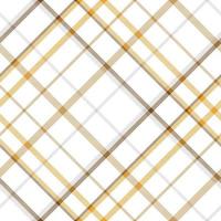 Tartan pattern plaid is a patterned cloth consisting of criss crossed, horizontal and vertical bands in multiple colours.Seamless tartan for  scarf,pyjamas,blanket,duvet,kilt large shawl. vector