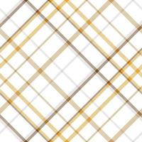 Tartan pattern plaid is a patterned cloth consisting of criss crossed, horizontal and vertical bands in multiple colours.Seamless tartan for  scarf,pyjamas,blanket,duvet,kilt large shawl. vector