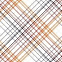 Simple plaid seamless pattern is a patterned cloth consisting of criss crossed, horizontal and vertical bands in multiple colours.Seamless tartan for  scarf,pyjamas,blanket,duvet,kilt large shawl. vector