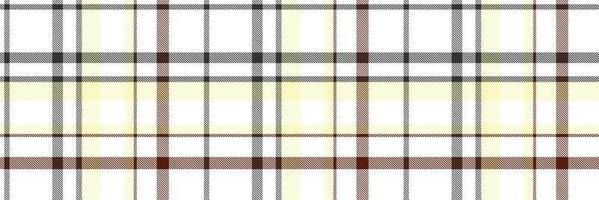 Plaid pattern  seamless is a patterned cloth consisting of criss crossed, horizontal and vertical bands in multiple colours.Seamless tartan for  scarf,pyjamas,blanket,duvet,kilt large shawl. vector