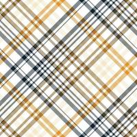 Scottish tartan pattern seamless is a patterned cloth consisting of criss crossed, horizontal and vertical bands in multiple colours.Seamless tartan for  scarf,pyjamas,blanket,duvet,kilt large shawl. vector