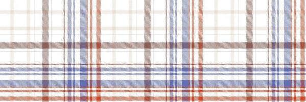 Check Plaid pattern is a patterned cloth consisting of criss crossed, horizontal and vertical bands in multiple colours.Seamless tartan for  scarf,pyjamas,blanket,duvet,kilt large shawl. vector