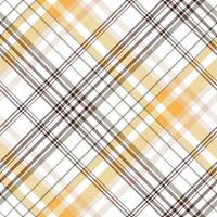 Scott tartan seamless pattern is a patterned cloth consisting of criss crossed, horizontal and vertical bands in multiple colours.Seamless tartan for  scarf,pyjamas,blanket,duvet,kilt large shawl. vector