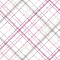 Check Plaid pattern  seamless is a patterned cloth consisting of criss crossed, horizontal and vertical bands in multiple colours.Seamless tartan for  scarf,pyjamas,blanket,duvet,kilt large shawl. vector