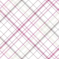 Check Plaid pattern  seamless is a patterned cloth consisting of criss crossed, horizontal and vertical bands in multiple colours.Seamless tartan for  scarf,pyjamas,blanket,duvet,kilt large shawl. vector