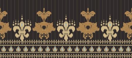 africano ikat cachemir modelo bordado antecedentes. geométrico étnico oriental modelo tradicional. ikat azteca estilo resumen vector ilustración. diseño para impresión textura,tela,sari,sari,alfombra.