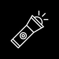 Flashlight Vector Icon Design