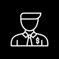 Salesman Vector Icon Design