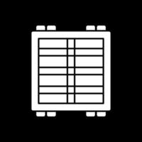 Roof Rack Vector Icon Design