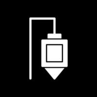 Plumb Bob Vector Icon Design