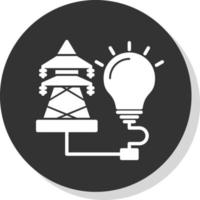 Electrical Energy Vector Icon Design