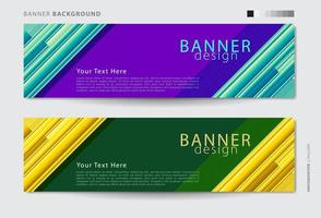 abstract banner design. Vector shaped background. Modern Graphic Template Banner pattern for social media and web sites