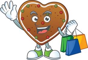 Gingerbread Love Icon Design vector