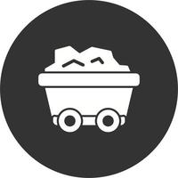 Mining Cart Vector Icon