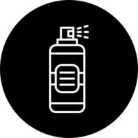 icono de vector de spray para el cabello