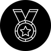 icono de vector de medalla