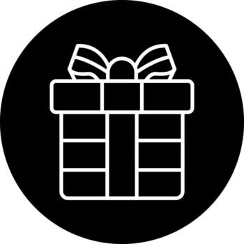 icono de vector presente