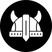 Viking Helmet Vector Icon